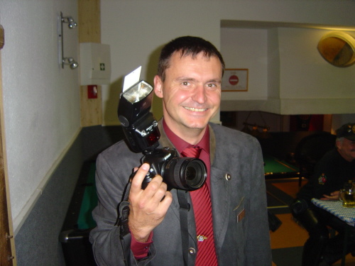 Peter hatte ne dicke Kamera dabei